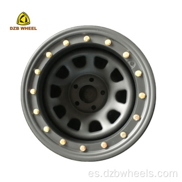 Rueda de acero Offroad de Beadlock 15 pulgadas 5x139.7